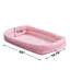 Lit pour animal de compagnie avec traversin MidWest-1303866481-1303866472