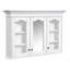 Armoire de rangement de salle de bain de style moderne de 40 po avec miroir - amplement d'espace pour les articles de toilette et les articles essentiels