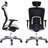 Genuine Leather Task Chair with Headrest-25295448