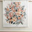 Housse de couette en coton à motif floral très doux et confortable