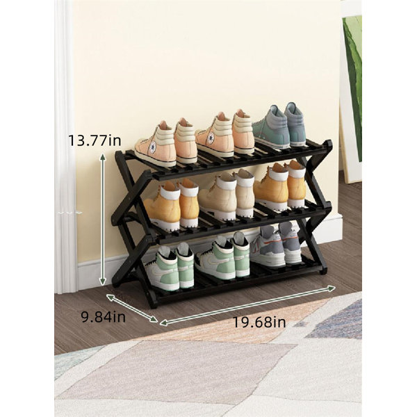 9 Tiers Shoe Rack, 28-32 Pairs Large Separable Shoe Organzier 9