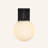 1-Light Dimmable Wall Sconce Long Armed Fixture