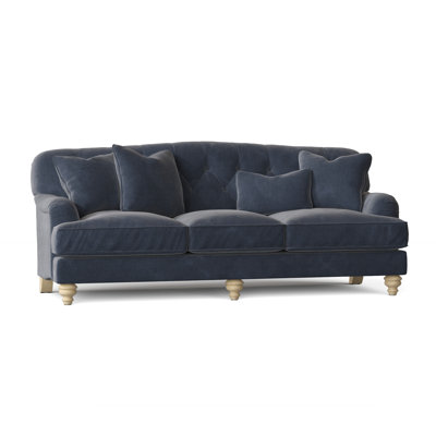 Sullivan 90" Charles of London Sofa with Reversible Cushions by Birch Lane