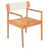 White/Teak sélectionné