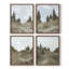 Impression sur toile, ensemble de 4-408764176-408764179