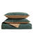 Eddie Bauer Solid Washed Reversible Green Quilt Set-105782800