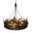 14 - Light Dimmable Drum Chandelier