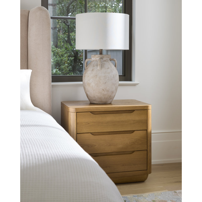 Bellarine Table Lamp, White Base/White Shade