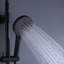 Exposed Shower Combo Set with 10 Inch Rain Shower Head with 3-Function Handheld Wall Mounted Bathroom Shower System (Rough-in-valve not included)