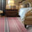 Maya Giselle Pink Flatweave Wool Contemporary Plaid Hand-Knotted Area Rug-351321436