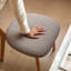 Chaise de salle à manger en bois naturel de qualité FAS Fabriqué en Amérique du Nord Chaise en bois massif à 100% Chaise de table Chaise de salon en bois simple et naturelle 47,5 x 55,5 x 78 cm-415059615-415059614-415059612