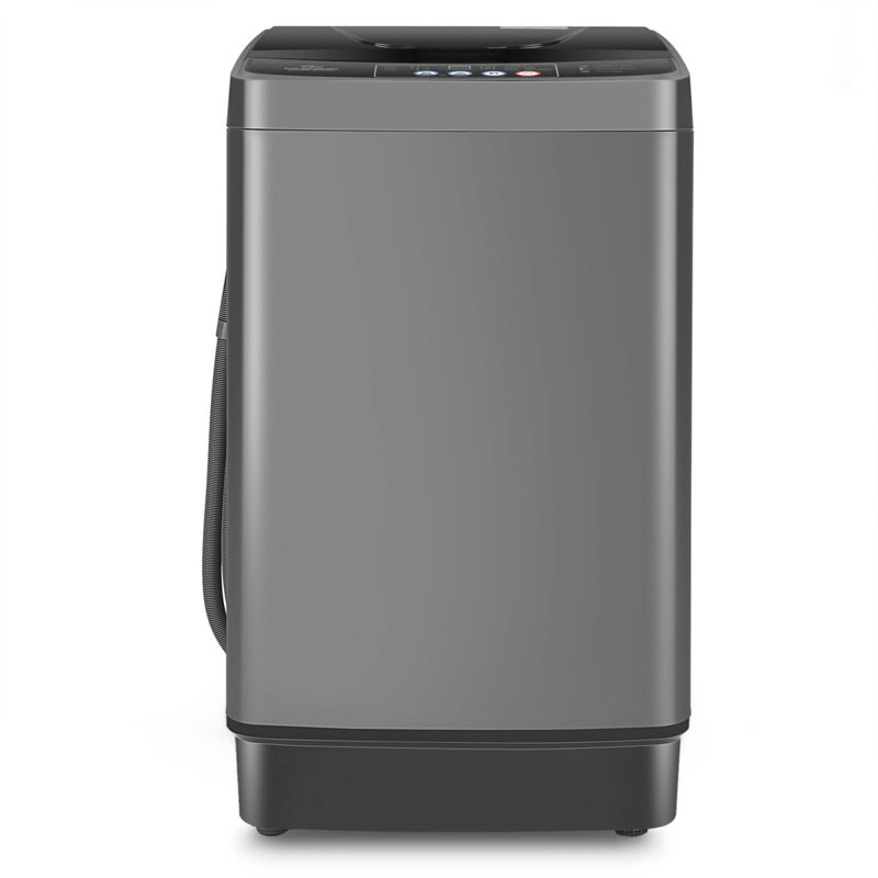 2.8 Cu. Ft. High Efficiency Portable Washer Space-saving Washing Machine With Stainless Steel Washer Drum, Child Safety Lock