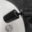 Robinets de lavabo de salle de bain noir mat moderne, acier inoxydable, contrôle de température facile