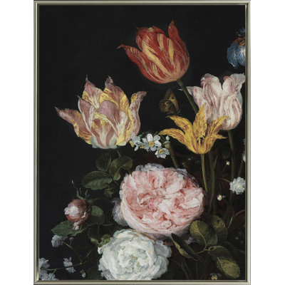 Fleurs dans un vase I Chines, art mural