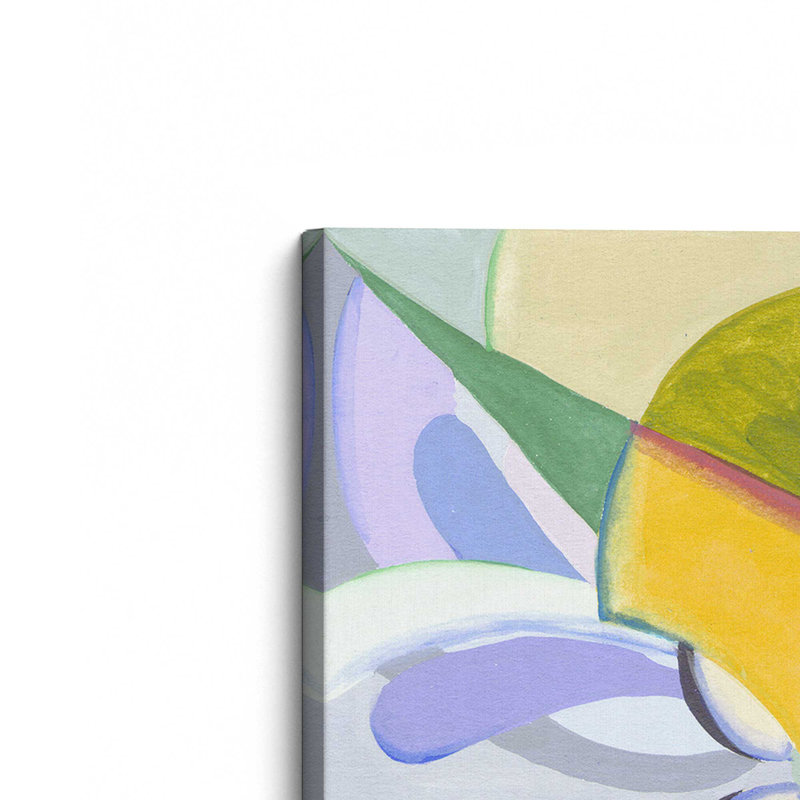 «Revival Kaleidoscope I» par Melissa Wang, reproduction d'art sur toile, H 30 po x l 30 po