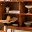 Buffet de rangement rétro en bois massif-102745245