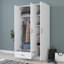 Hovag 3 Door Manufactured Wood Wardrobe