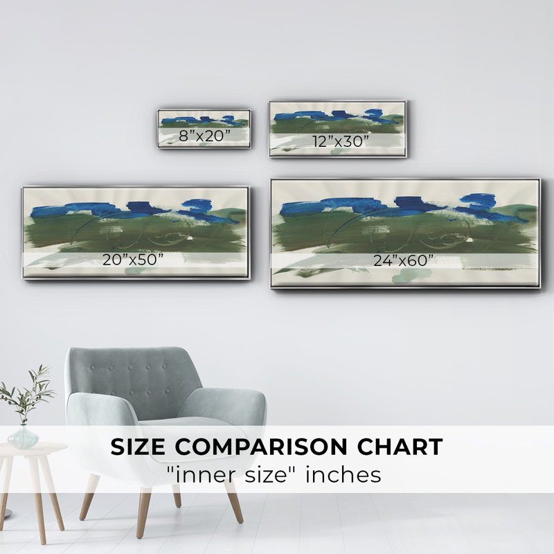 Mirages II- Framed Canvas