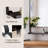 Tillymae Bathroom Vanity Mirror Metal Rectangle Wall Mirror Accent Mirror with Shelves-1160775105-1187429442