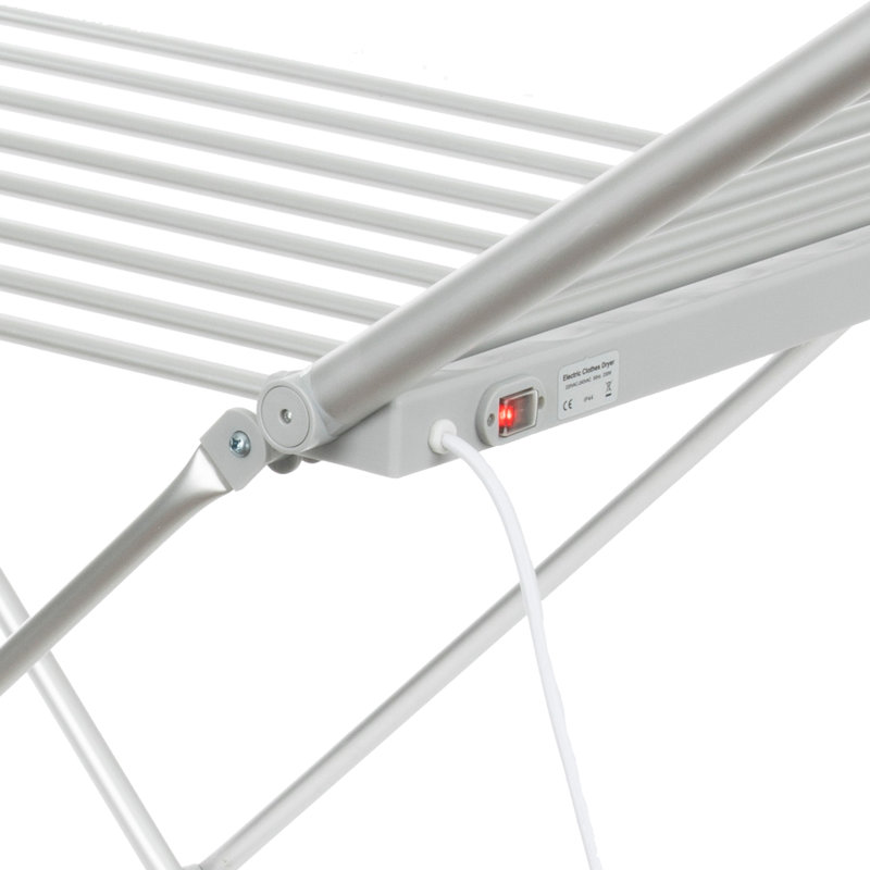 Aluminium Foldable X-Frame Heated Drying Rack