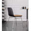 Chaise rembourrée en cuir Modern Modern-1206226467