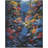 Nourison Color Splash 9' x 12' Multicolor Coastal, Nautical & Beach Rug-117953321