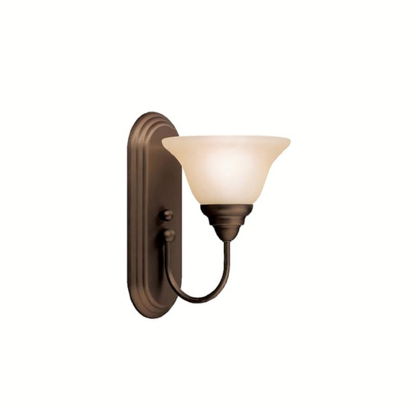 Applique murale 591 onces Kichler en bronze antique