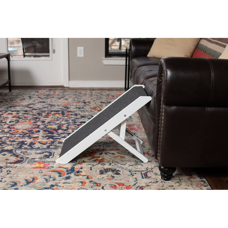 Rampe réglable pour animaux 35 po Abington, Blanc
