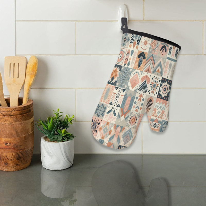 Sac en coton à géométrie sacrée