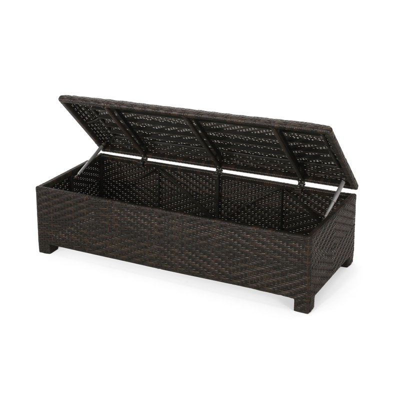 Offerman Wicker/ Rattan Storage Bench