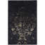 Veleno Wool Area Rug in Black-1620154576