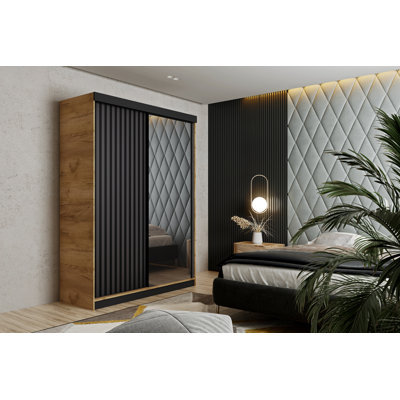 Modern Large 2 Door Wardrobe