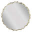 Goyette Scalloped Metal Wall Mirror