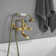 2 Handle Wall Mounted Clawfoot Tub Faucet