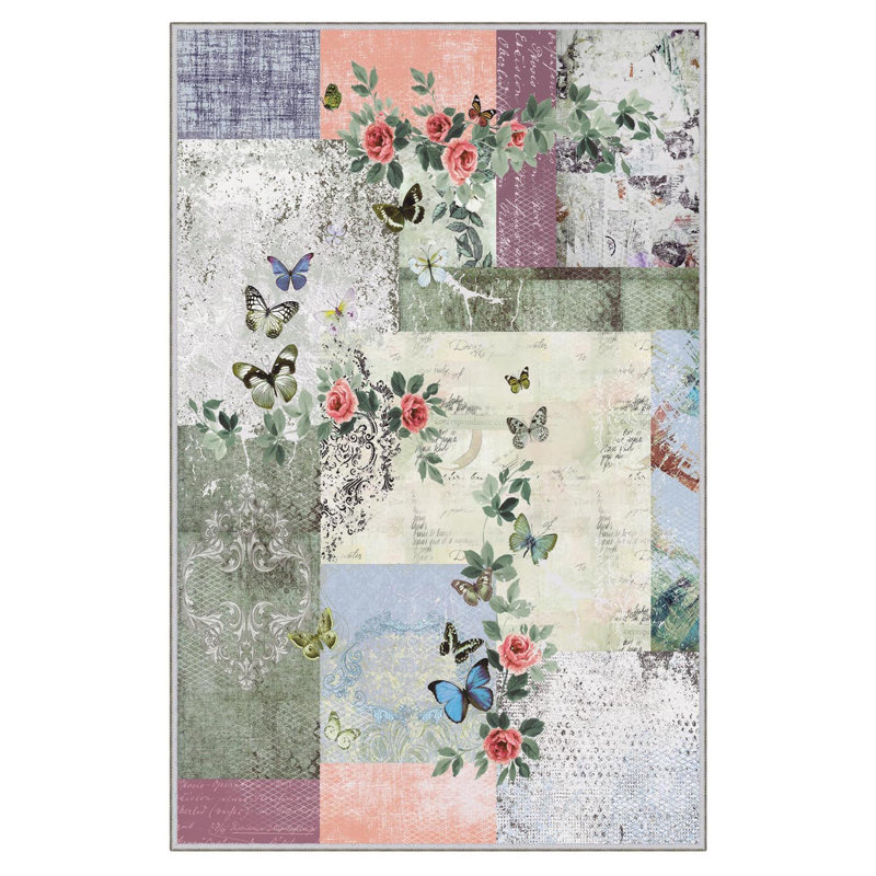 Premium 3D Printed Area Rug, 100% Polyester, 650 g/m² | Antibacterial, Non-Slip PVC Dot Underside, Machine Washable | Ideal for Living Room, Bedroom & Home Decor, Soft Pile Height: 0.3 Inches