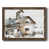 Cadre photo simple noyer