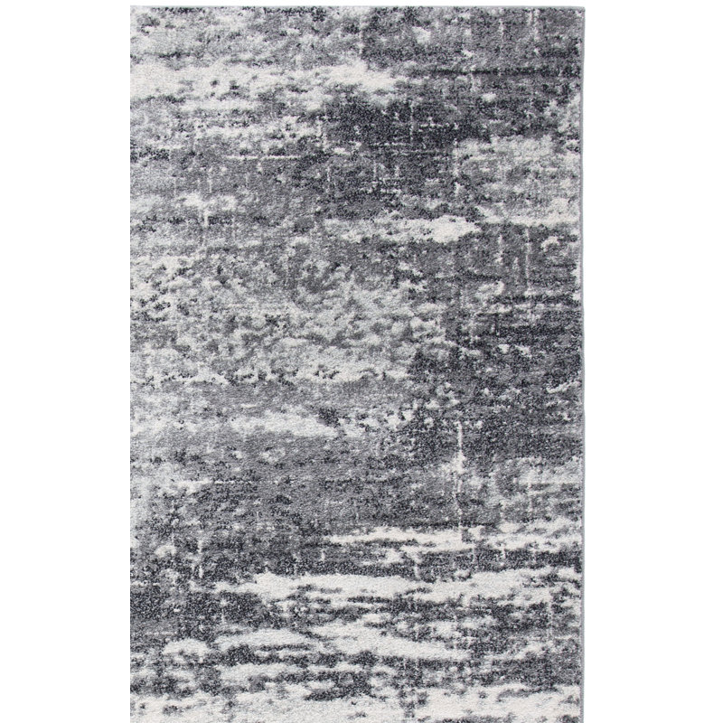 Acadia Performance Abstract Rug, Rectangle 3' x 5'