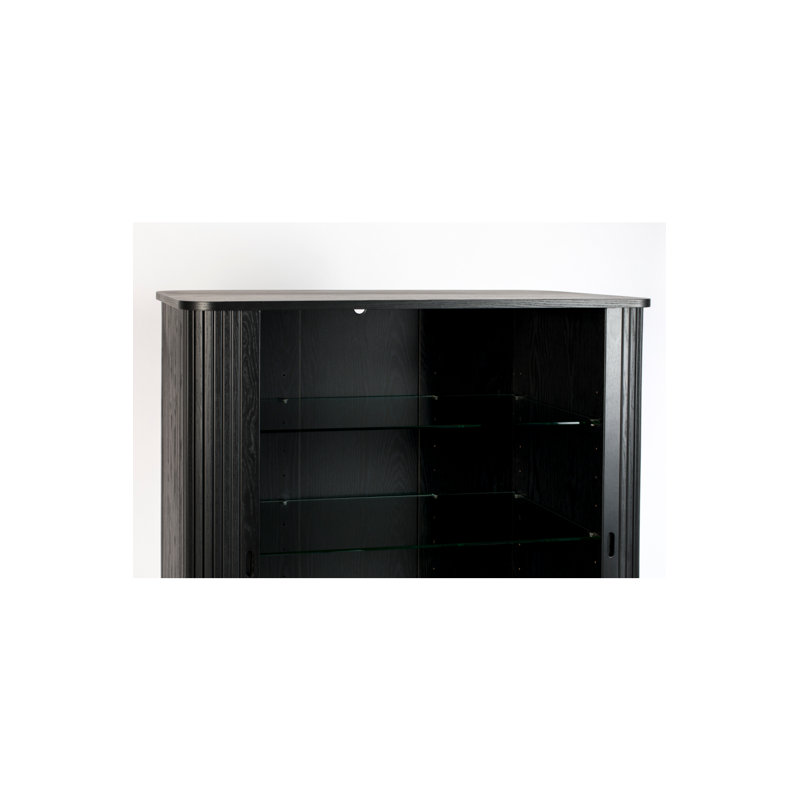 Barbier Solid Wood Accent Cabinet
