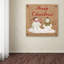 « christmas on en toile jute 1 », reproduction d’impression sur toile tendue-31331956