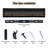 Narrow bezel electric fireplace with a hidden vent design to maximize the visible area. It supports both wall-mounted and built-in installation modes.-1615399664