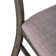 Anglewood Upholstered Ladder Back Side Chair - Dark Brown