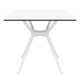 Farrah 31'' Synthetic Laminate Outdoor Dining Table