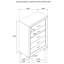 Washed Taupe Bedroom Dresser&Chest-1400847873