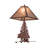 Rustic Lodge Novelty Lamp