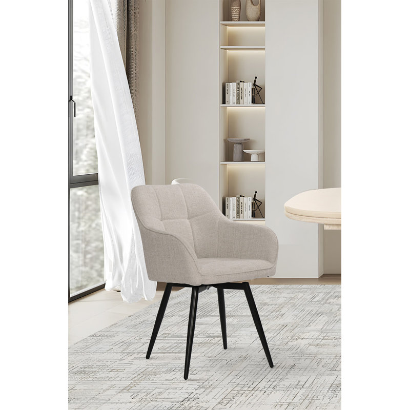 Canesha 82cm H Polyester Blend Upholstered Armchair