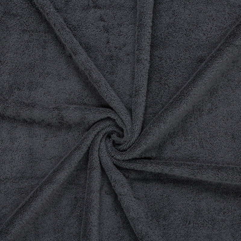 Ensemble de serviettes 8 pièces 100% coton, Gris