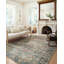 Tapis terre cuite / lagon Loloi Margot Cloudpile-1035684016