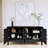 4-Drawer Storage Console Table