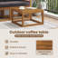 Square Outdoor Side Table , cm W cm D-5639461