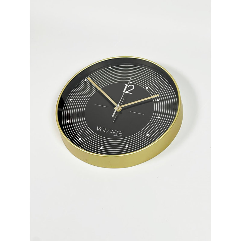 Ancuta Wall Clock, Gold